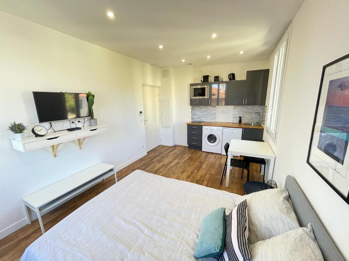 Nice Renting - Cambrai02 - Studio Beach Sea View - Ac - Promenade Des Anglais Εξωτερικό φωτογραφία